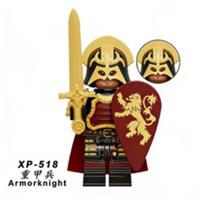 Custom LEGO Lannister Armorknight Minifigure Game of Thrones Lion Shield