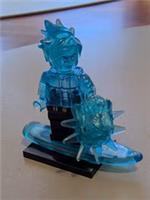 Custom LEGO X-Men Iceman Minifigure Marvel Ice Slide Power Figure