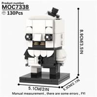 Friday the 13th Jason Voorhees Hockey Mask 4'' Brickheadz MOC Building Block Set