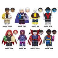 Custom LEGO X-Men Minifigure Bundle Magneto Nightcrawler Bishop Set 8pcs