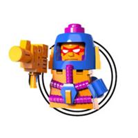 Custom LEGO Man-E-Faces Minifigure Masters Universe He-Man MOTU Figure