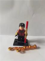 Custom LEGO Shang-Chi Minifigure Marvel Ten Rings Figure With Staff