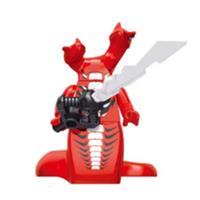 Custom LEGO Ninjago Fangtom Red Two Headed Snake Minifigure New