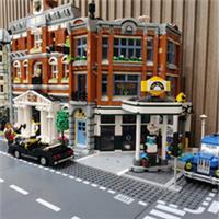 Large 32x32 Road Baseplate Compatible Building Blocks City Construction