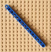Lego Part 32278 Blue 1x15 Technic Liftarm (Thick) Pack Of 1