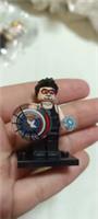 Custom LEGO Tony Stark Minifigure Iron Man Nano Shield Arc Reactor