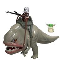 Custom LEGO Star Wars Blurrg Mandalorian Grogu Baby Yoda Figure Set