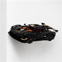 BrickNest Angled Wall Mount for LEGO Technic Koenigsegg Sadairs Spear 42232