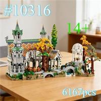 Lord of the Rings: Rivendell (10316) 6167PCS Building Blocks w/ 15 MOC