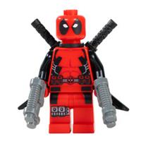 LEGO Deadpool Minifigure 2012 LEGO Marvel From Set 6866 (UV Printed)