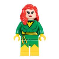 Lego Jean Grey Phoenix Costume (Comic-Con 2012) Minifigure (sh044) UV Printed
