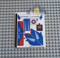 Lego Super Heroes STICKER SHEET ONLY for Set 76076 Captain America Jet Pursuit