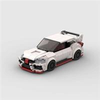 FITS TECHNIC CAR HONDA CIVIC TYPE R ASSEMBLY BUILDING BLOCKS BOY TOY GIFT
