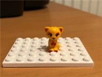 LEGO FRIENDS BRIGHT LIGHT ORANGE CAT (PANTHARA) FROM SET 41185