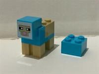 LEGO MINECRAFT AZURE SHEEP FROM SET 21134 (HARD TO FIND)