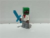 LEGO MINECRAFT BAKER + SWORD FROM SET 21184