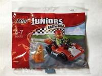 Lego Juniors 30473 Racer Red Race Car with figure New & Sealed Poly Bag