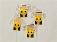LEGO MINECRAFT 4 FRIENDLY BEES FROM SET 21165 (ULTRA RARE)