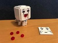 LEGO MINECRAFT GHAST FROM SET 21122 (VERY RARE)