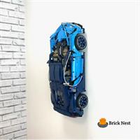 Vertical Wall Mount For Lego Bugatti Chiron 42083 Display Stand