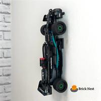 Vertical Wall Display Mount for Lego Mercedes-AMG F1 Pull-Back (42165)