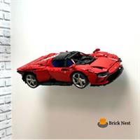 Wall Mount for Lego Technic Ferrari SP3 Daytona 42143 Display Stand