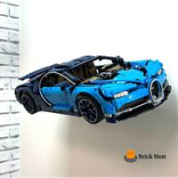 Wall Mount for Lego Technic Bugatti Chiron 42083 Display Stand