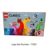 LEGO Classic 11021 90 Years of Play Set Age 5+ 1100 Pieces Lego Classic New Lego