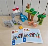 Lego Duplo 10974 Wild Animals of Asia With Sound Brick ? Incomplete Set