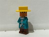 LEGO MINECRAFT SNOW VILLAGER FARMER FROM SET 21184 (min115)
