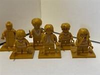 LEGO Harry Potter 20th Anniversary Gold Minifigures full set of 6 BRAND NEW