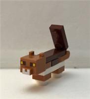 LEGO MINECRAFT CAT TABBY FROM SET 21174 (minecat08)
