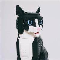 Ideas Tuxedo Cat (21349) Fun Building Brick for Children or Adults 1710 pieces