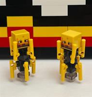 2 x LEGO MINECRAFT BLAZE'S (min022) FROM SET 21122 21143