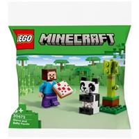 LEGO Minecraft Steve and Baby Panda Mini Playset