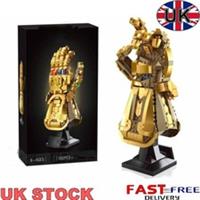 New 76191 Marvel Infinity Gauntlet Building Blocks Set Collectible Thanos Glove