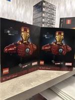 LEGO MARVEL IRON MAN MK4 BUST 76327 Free Post Brand New Sealed Infinity Saga