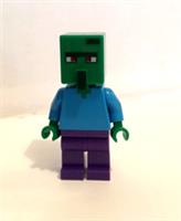 LEGO MINECRAFT ZOMBIE VILLAGER (min030) FROM SET 21128