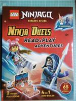 LEGO NINJAGO Ninja Duels Read & Play Lego set 2 Mini Figs New Sealed GIFT XMAS