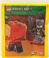 LEGO MINECRAFT STRIDER & NETHER HERO (SET 662402) BRAND NEW