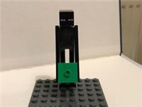 LEGO MINECRAFT ENDERMAN WITH GRASS BLOCK FROM SET 21134 21137 min049