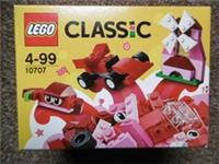 LEGO CLASSIC: RED Creativity Box (10707) Brand New Factory Sealed XMAS GIFT IDEA