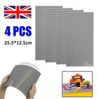 4x BASEPLATE Base Plates Building Blocks Compatible for LEGO Boards 16 x 32 Stud