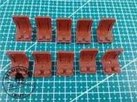 10 x Lego 4079 Brown Seat / Chair Part (Size 2x2x2) 4211206 loc8