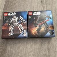LEGO 75368 DARTH VADER MECH & 75370 STORMTROOPER MECH NEW AND SEALED