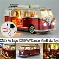 LED Light Kit Camper Van Lighting Technic Bricks Only For Lego 10220 VW T1