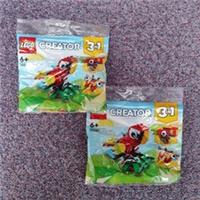 2x NEW LEGO Creator 3in1 Tropical Parrot 30581 3 in 1 Polybags - Free P&P