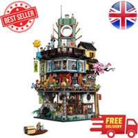 Unbuilt Lego Ninjago: Ninjago City (70620) 4928 Pcs. Generic Bricks w/ Figures