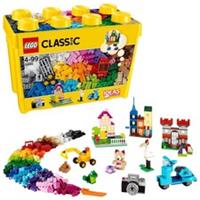 LEGO Classic Large Creative Brick Storage Box - Educational Building Toys w/W...