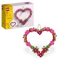 LEGO Heart Ornament Toy - Kids Arts Crafts Kit incl. a Display Model with Fl...